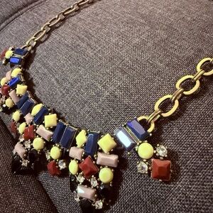 Express Multicolor Geometric Necklace